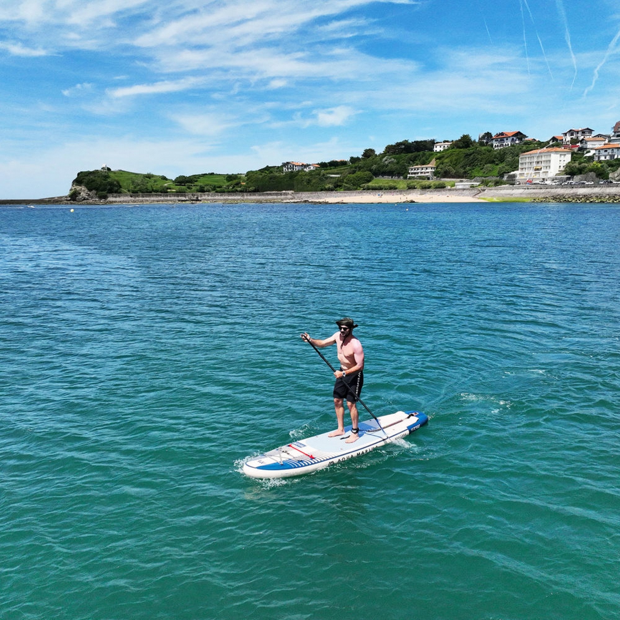SUP-доска 340х84х15см, насос, весло, лиш, киль, ремнабор, сумка, до 150кг Aqua Marina Magma BT-23MAP