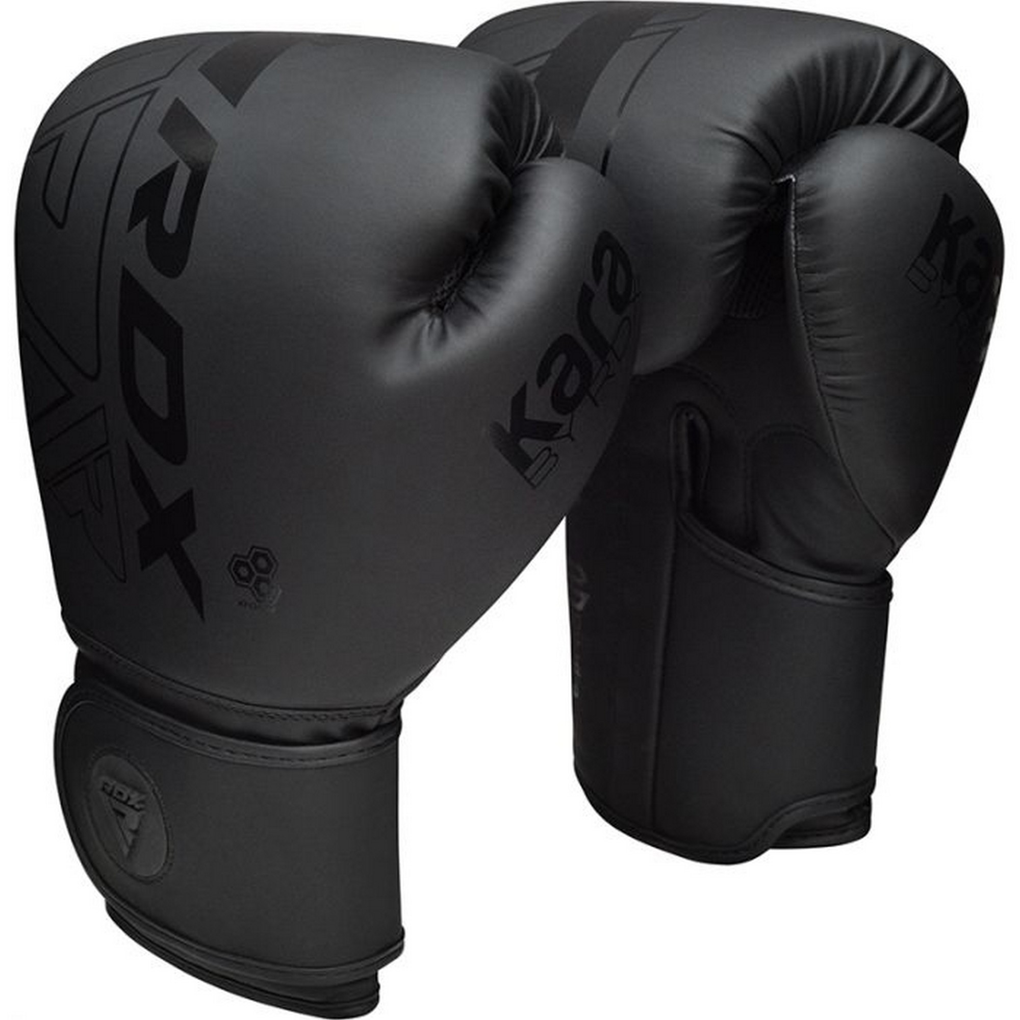 Перчатки тренировочные RDX BGR-F6MB-8OZ черный матовый