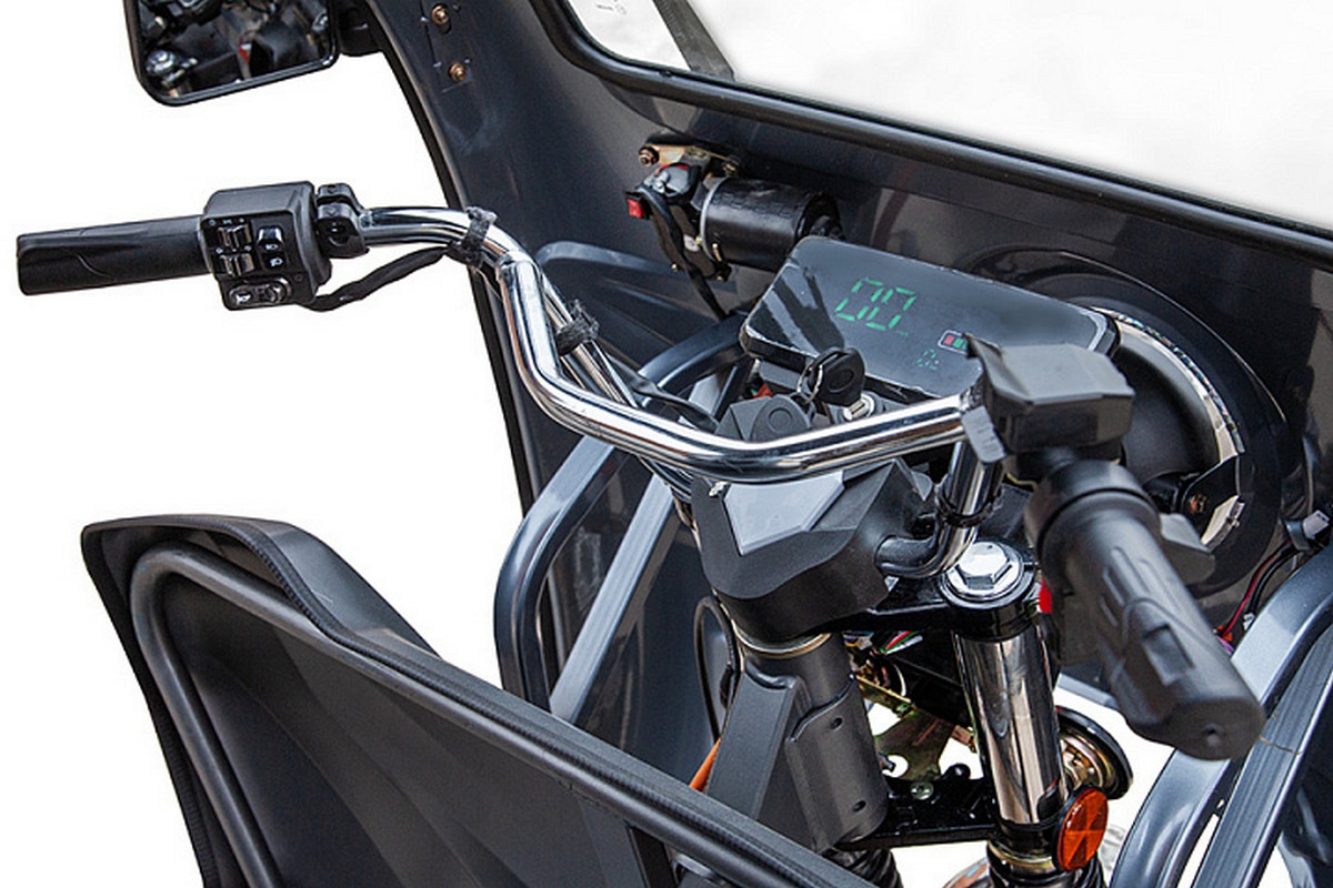 Грузовой электрический трицикл Rutrike D5 КАБИНА гидравлика 1700 60V1200W 025198