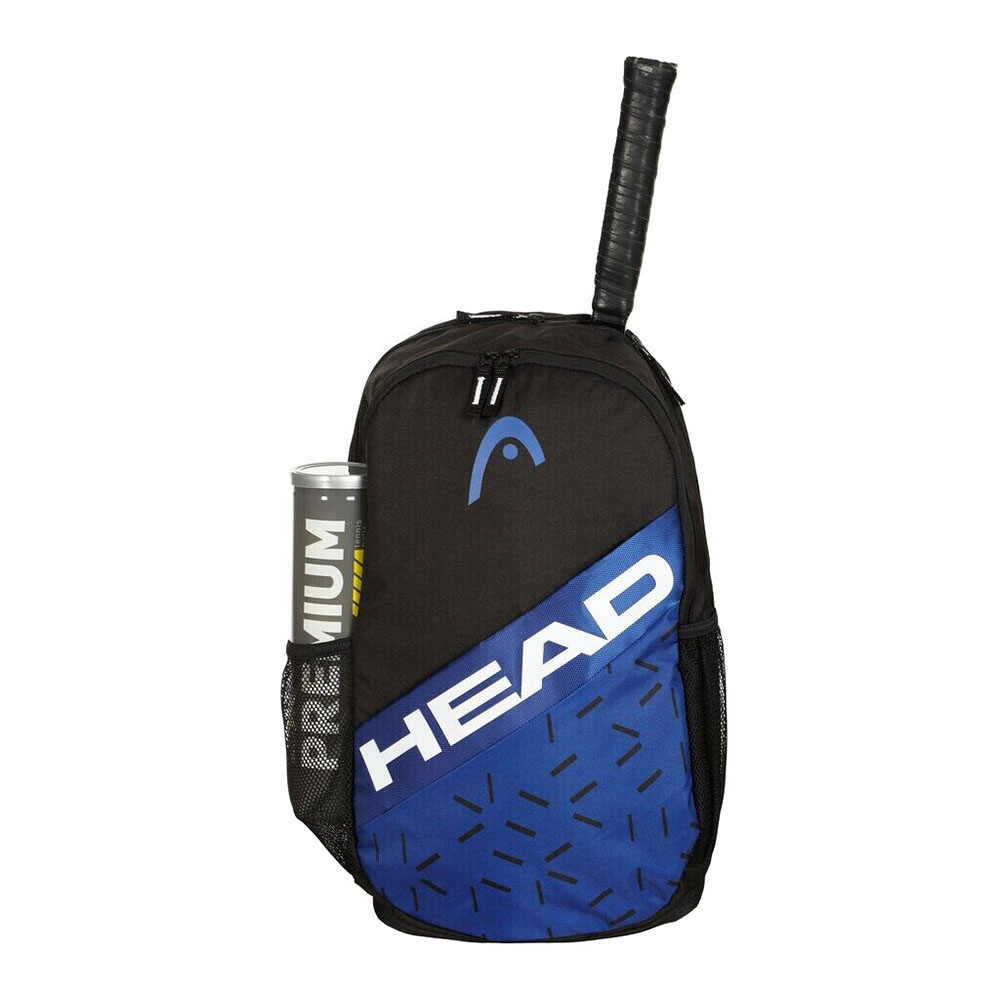 Рюкзак спортивный, с карм под 1 тен.рак Head Team Backpack 262344-BLBK черно-синий