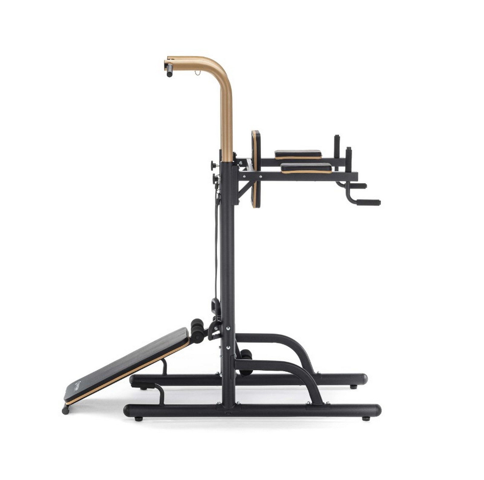Турник 3 в 1 со скамьей домашний Oxygen Fitness LOGAN | Premium Fitness