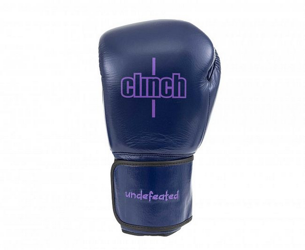 Перчатки боксерские Clinch Undefeated C161 темно-синий