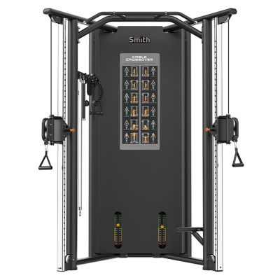 Smith Fitness RE8021 двойная регулируемая тяга, стеки 2х105 кг | Premium Fitness