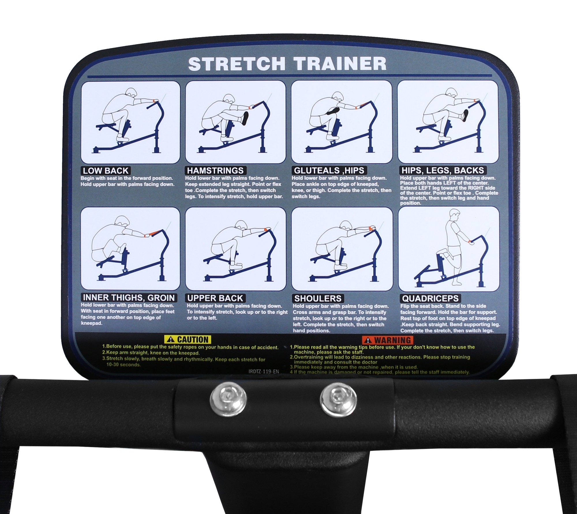 Скамья для растяжки Bronze Gym BR-1006 | Premium Fitness