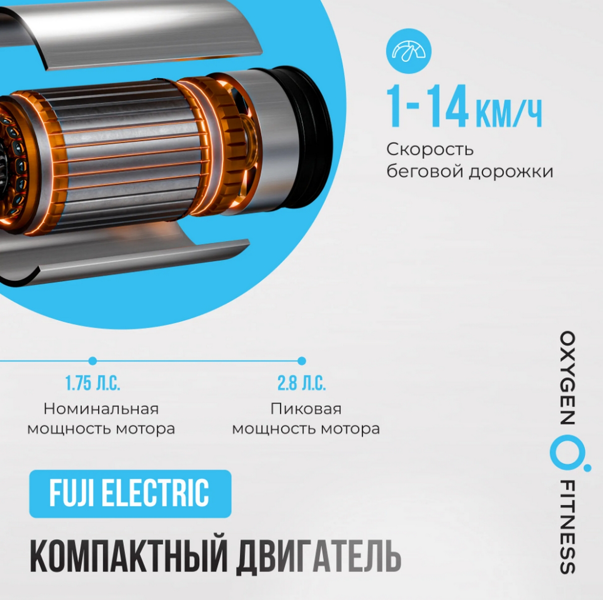 Беговая дорожка домашняя Oxygen Fitness SCANDIUM_A