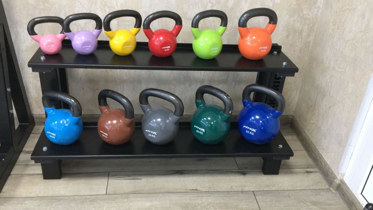Гиря в виниловой оболочке 28 кг Fitex Pro FTX2201-28