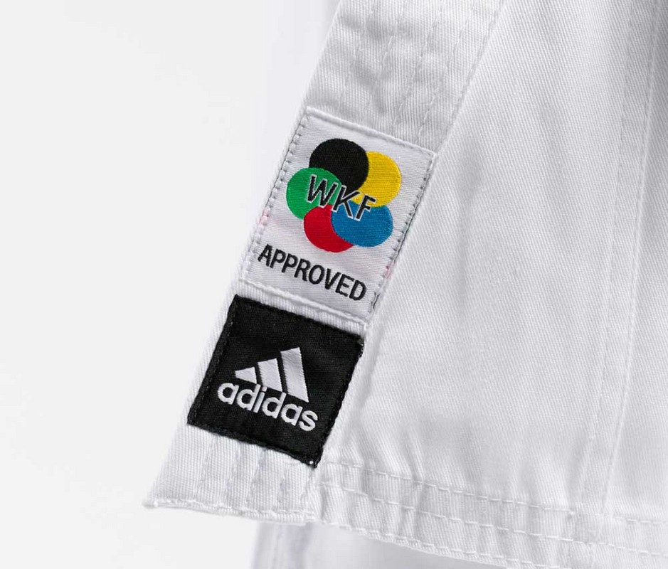 Кимоно для карате подростковое Adidas Club Climacool WKF белое