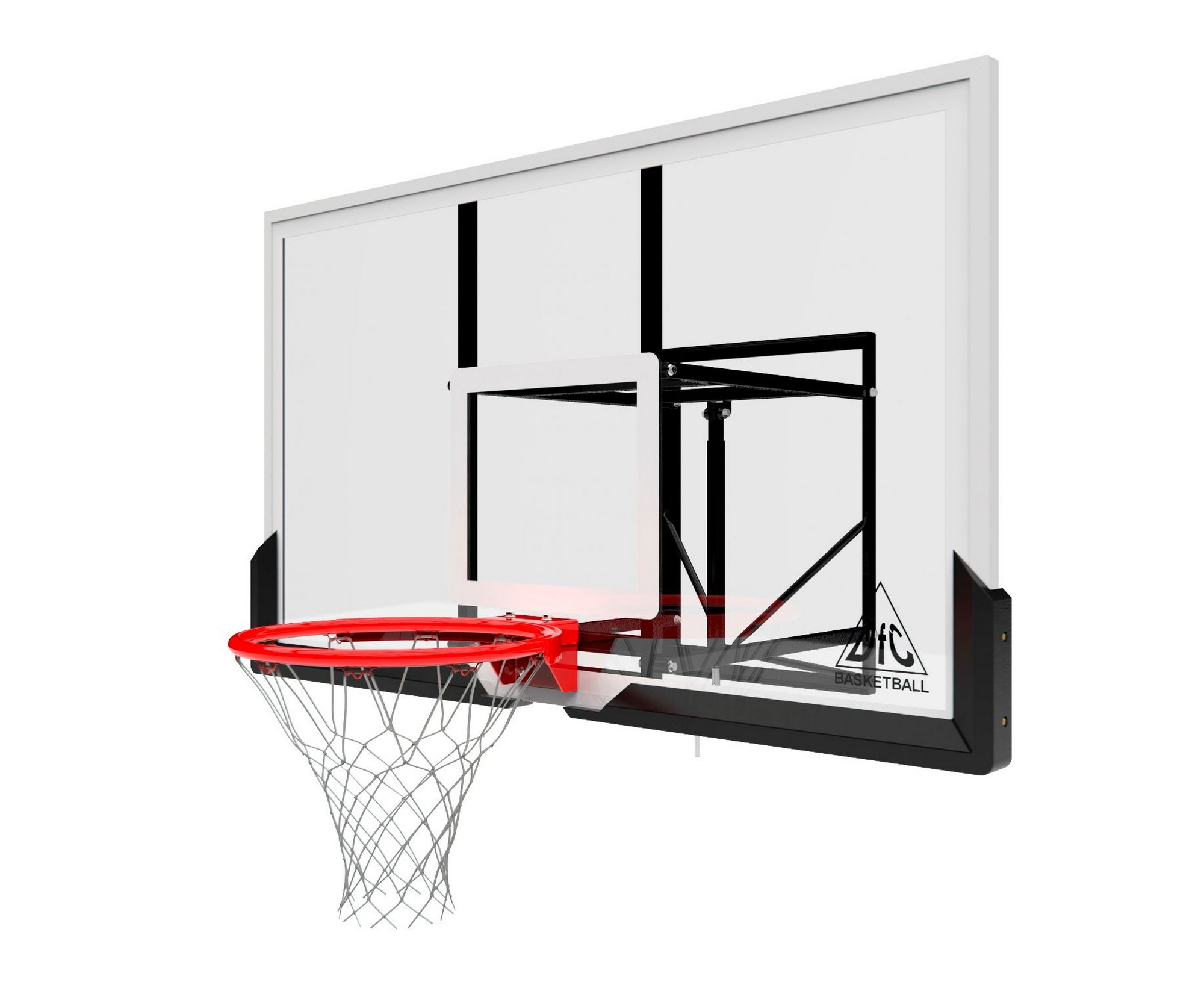 Баскетбольный щит DFC 180x105см, стекло 10мм BOARD72G