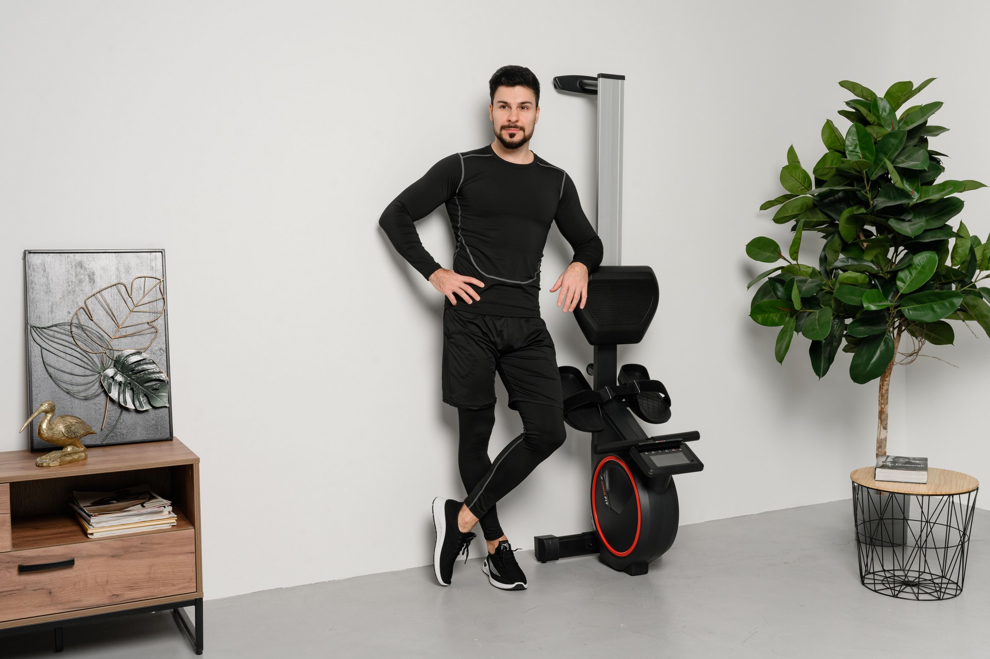 Гребной тренажер UnixFit Techno Rower 410E RMTF410E