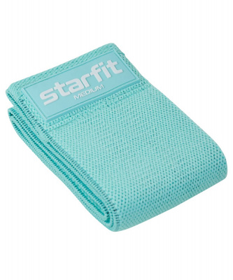 Мини-эспандер Star Fit средняя нагрузка, текстиль ES-204 мятный