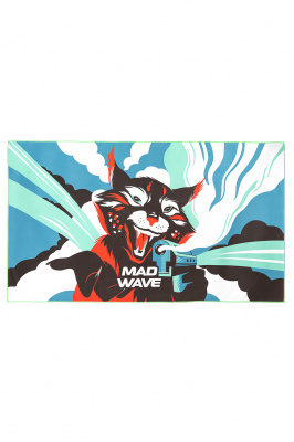 Полотенца Mad Wave Microfiber towel Lynx M0764 17 1 00W разноцветный