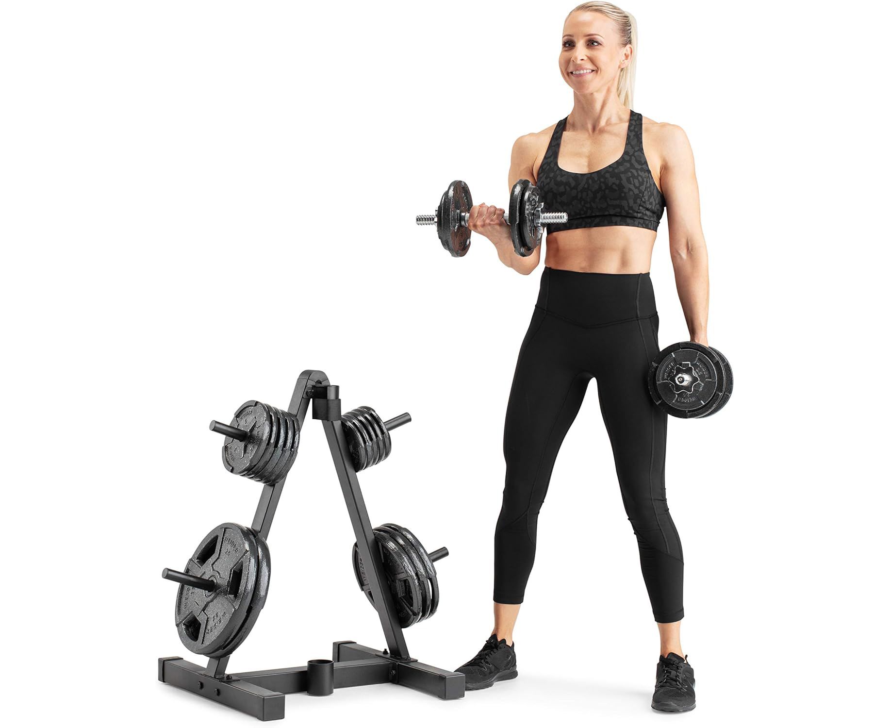 Стойка для хранения дисков DFC WEIDER WRKOS20 | Premium Fitness