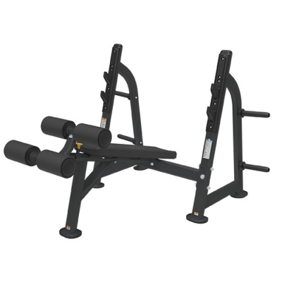 Скамья для жима с отрицательным наклоном Bronze Gym BR-1013 | Premium Fitness