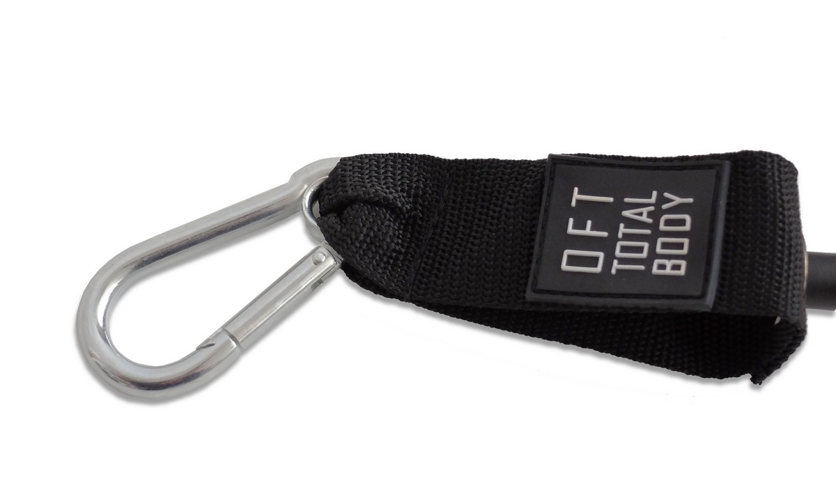 Эспандер Original Fit.Tools из натурального латекса с карабинами, сопротивление 20 lbs FT-ULTX-20