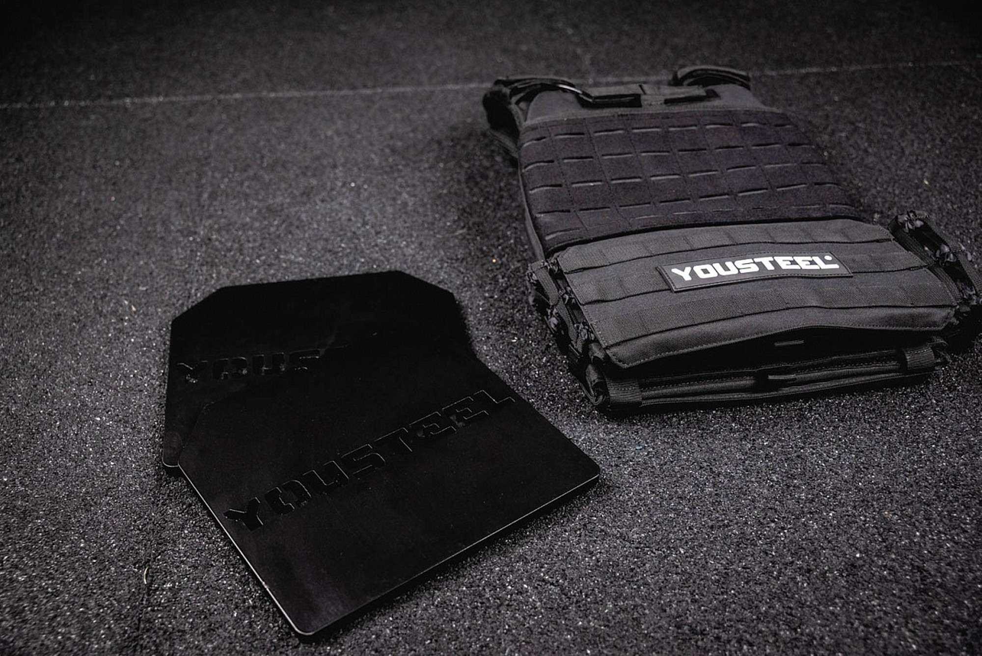 Жилет утяжелитель c плитами, 12 кг YouSteel