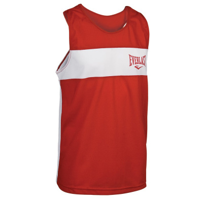 Майка боксерская Everlast Elite 3651 RD/WH красный\белый