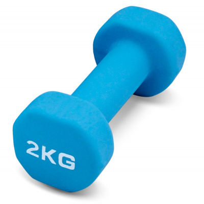 Гантель для аэробики неопреновая 2 кг PRCTZ NEOPRENE DUMBBELL PS7095
