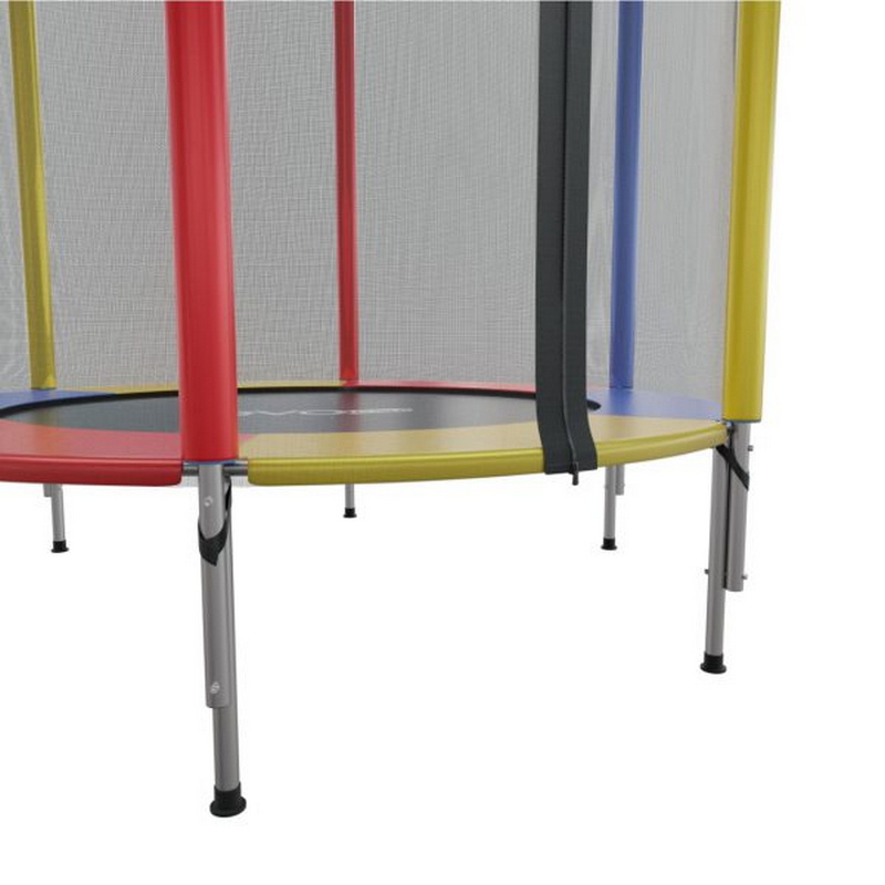 Батут с внешней сеткой Evo Jump 4,5ft Color (140 см)