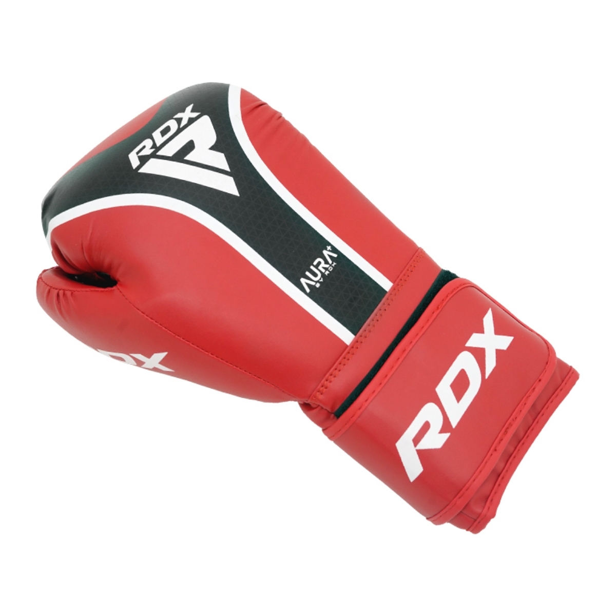 Перчатки RDX Aura Plus T-17 BGR-T17RB-14OZ+ красный\черный