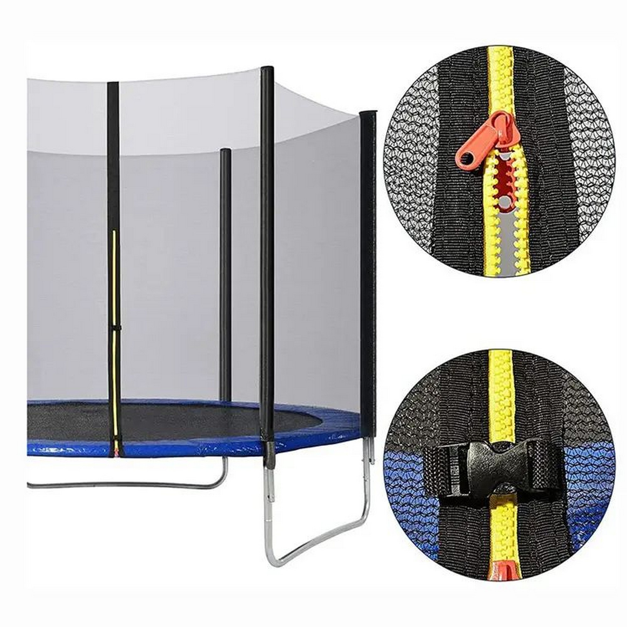 Батут с защитной cеткой Perfetto Sport Activity 12", d370см, синий