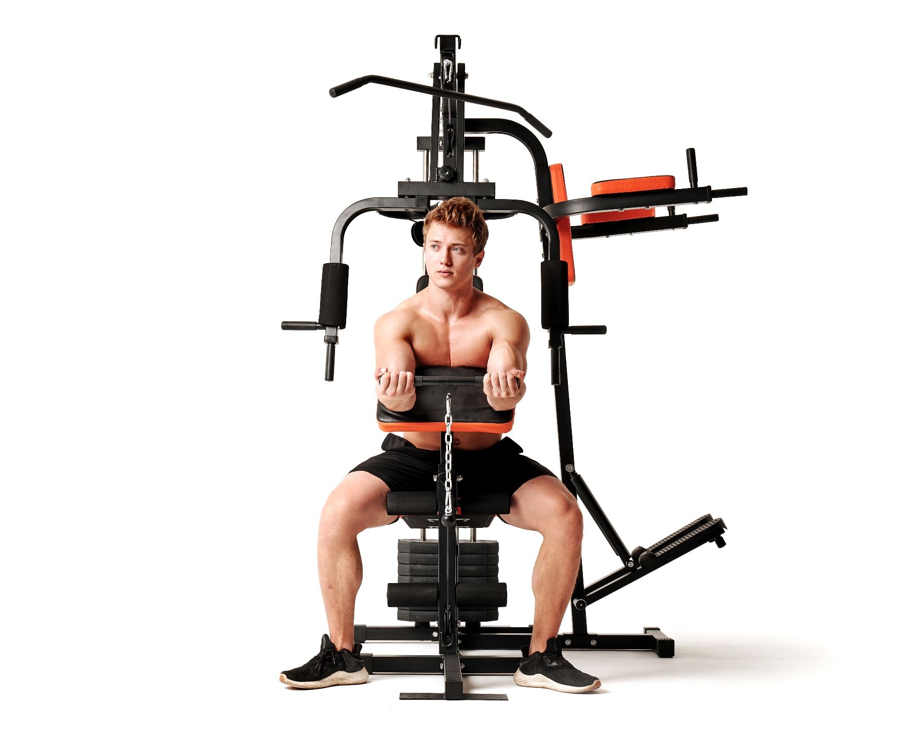 Силовой комплекс стек 60 кг DFC HomeGym D7002-60 | Premium Fitness
