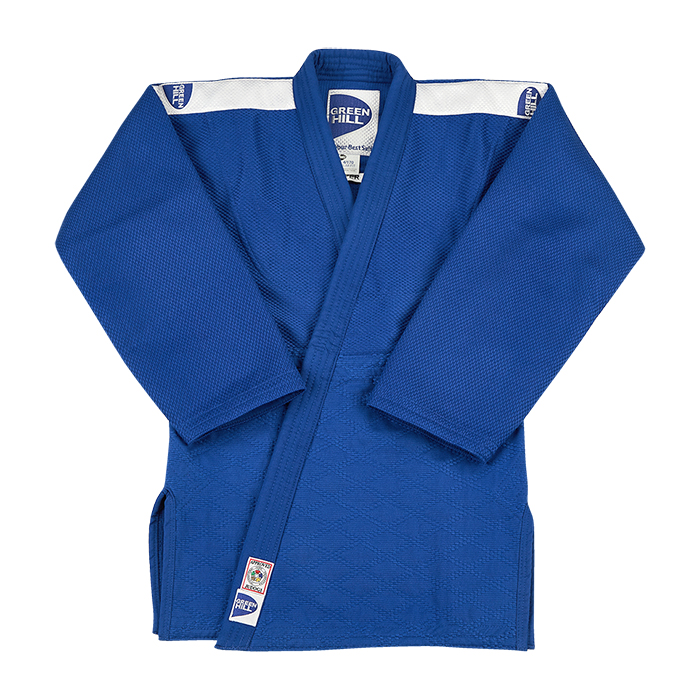 Кимоно Дзюдо Green Hill Super одобрено IJF JSS-10212 , синее