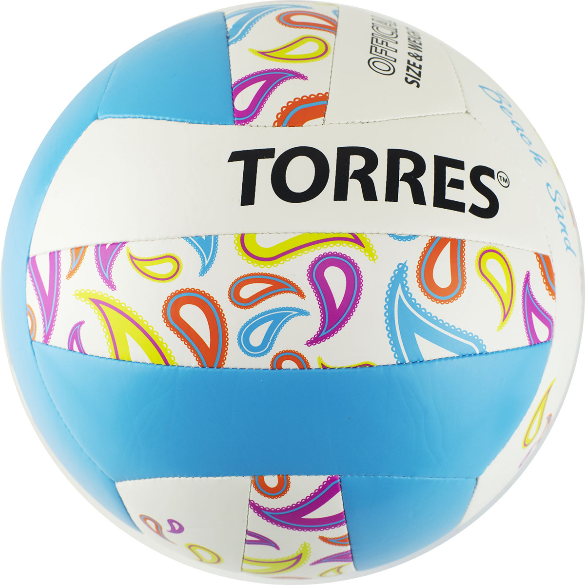 Мяч волейбольный пляжный Torres Beach Sand V32095B р.5