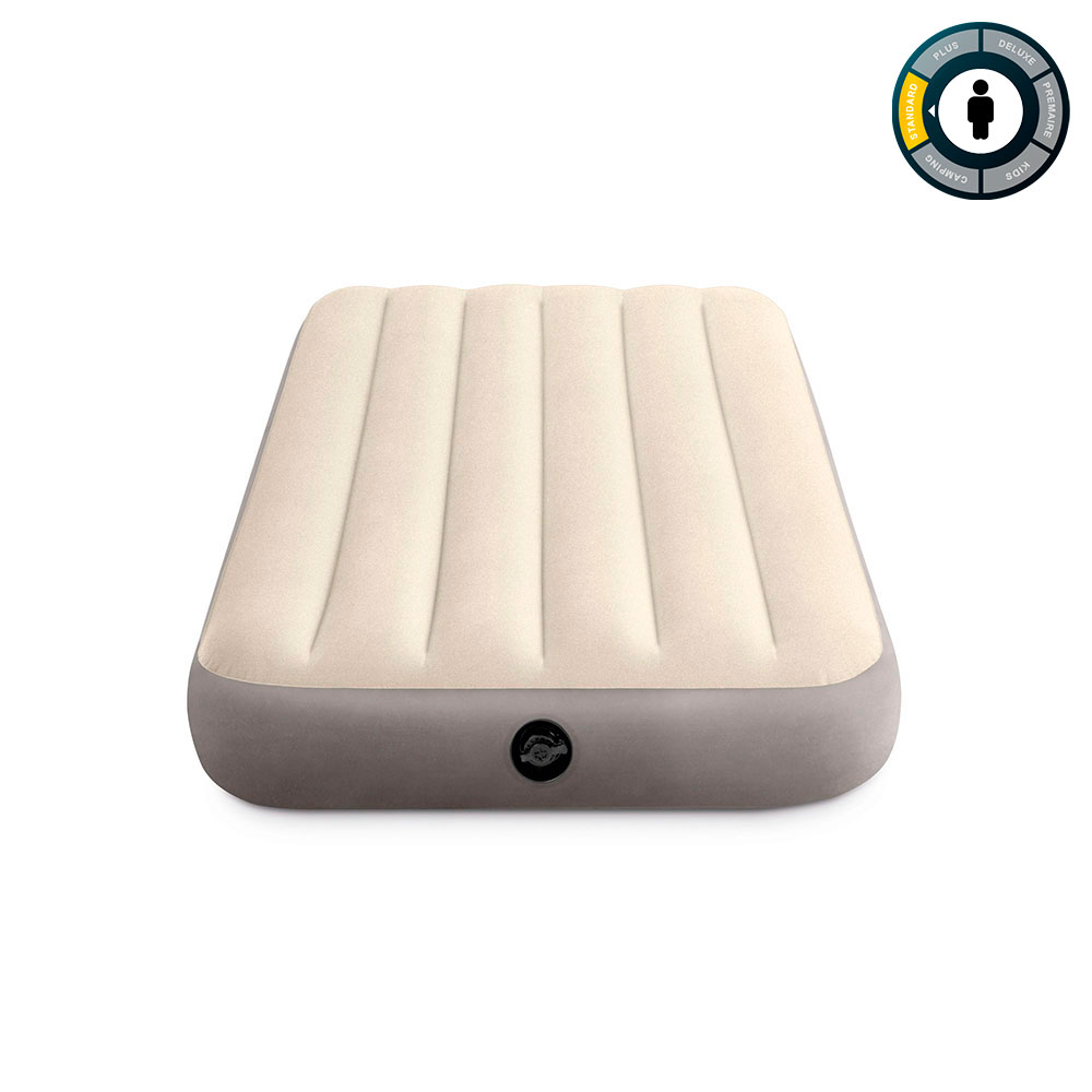 Надувной матрас (кровать) Intex 99х191х25 см, Deluxe Single-High, 64701