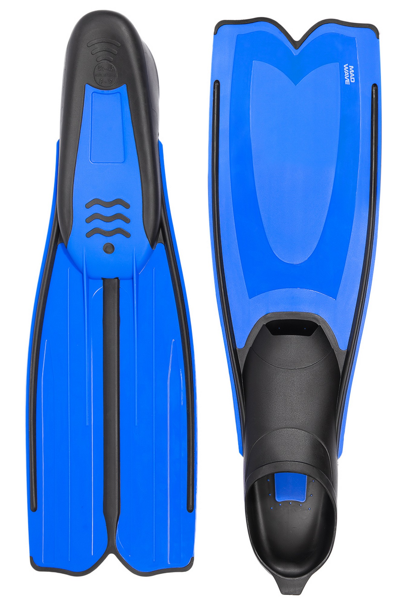 Ласты Mad Wave Vector II M0640 05 04W синий