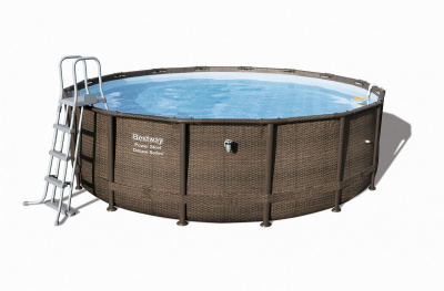 Каркасный бассейн Bestway Power Steel Deluxe 488х122 см 56666