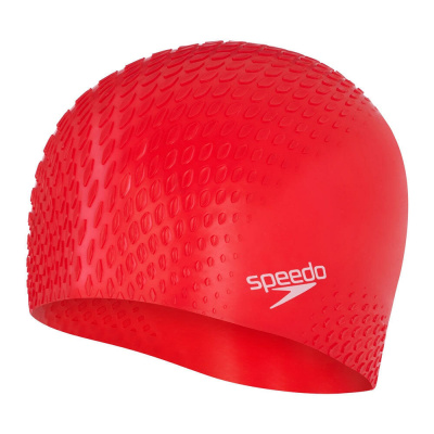 Шапочка для плавания Speedo Bubble Cap, 8-139546446, красный