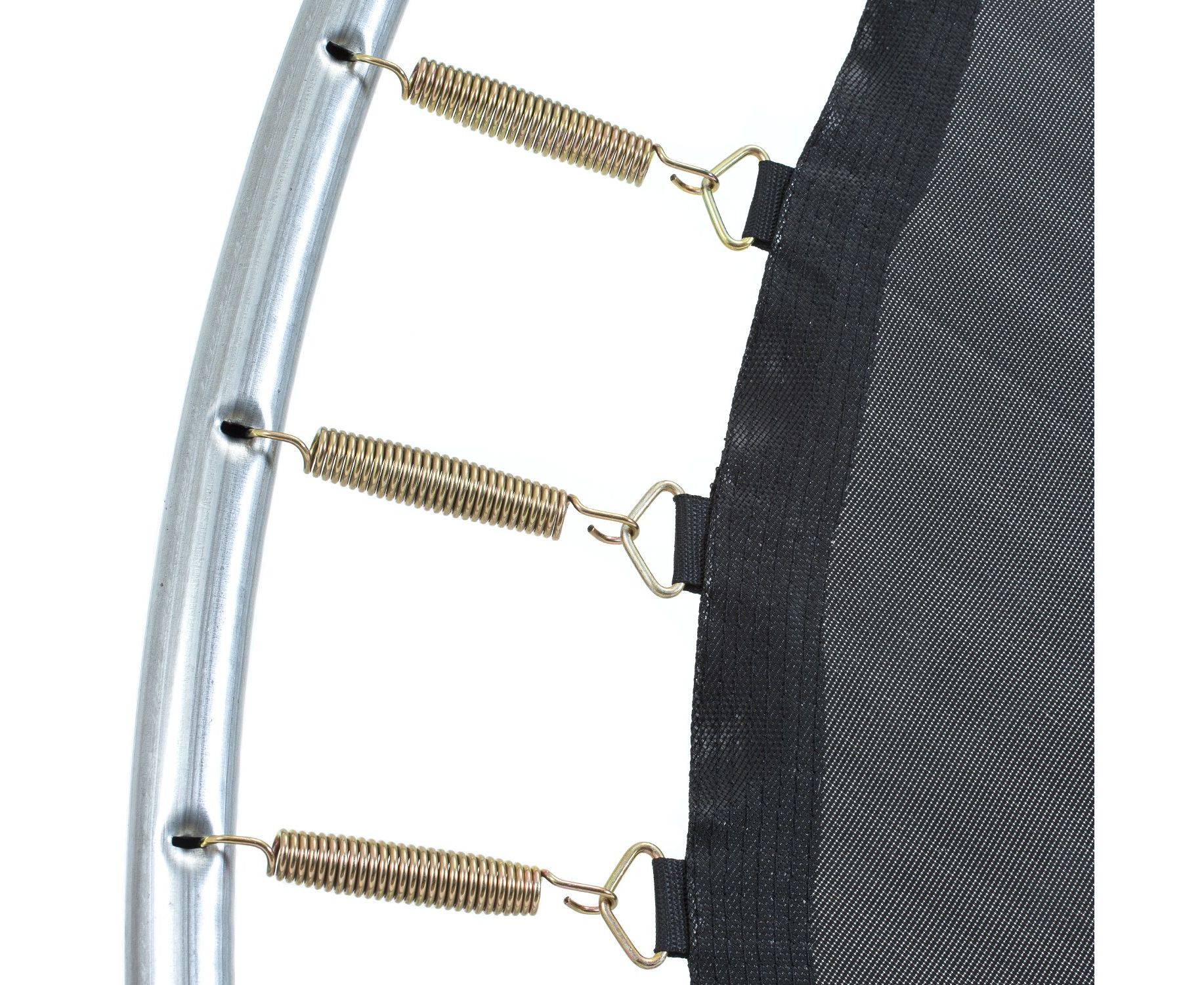 Батут DFC Trampoline Fitness 14ft наружн.сетка (427см) 14FT-TR-B синий