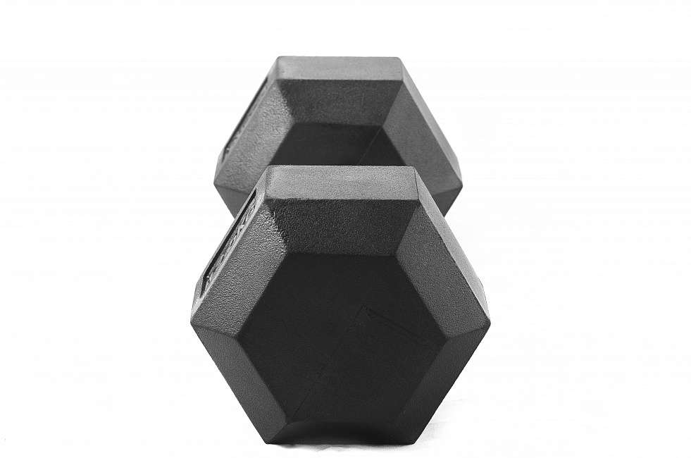 Гантель гексагональная 27,5кг YouSteel