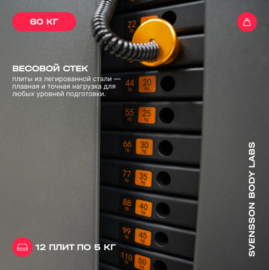 Силовой комплекс полукоммерческий Svensson Body Labs RIGEL PLUS PRO | Premium Fitness