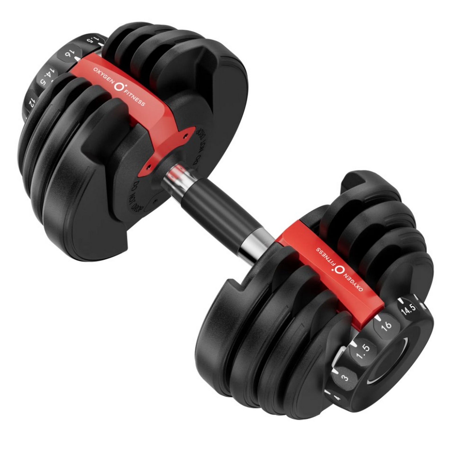 Гантель регулируемая 16кг Oxygen Fitness FLEXER_16
