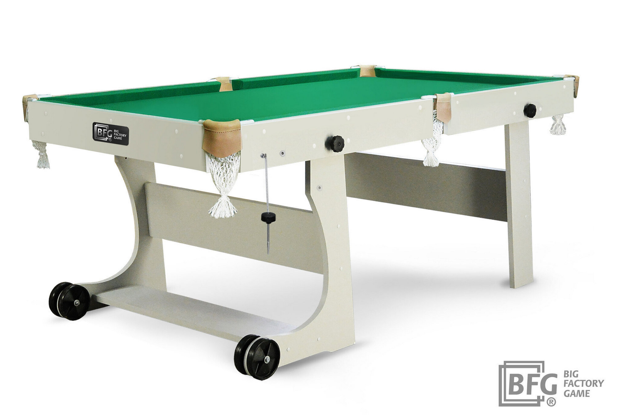 Бильярд Compact Light 6 (Серый) ПУЛ / РП, 1,80х0,90 BFG BFG-KLSER6