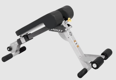 Скамья регулируемая Hyperextension Hoist HF-4263 | Premium Fitness