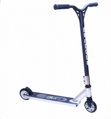 Самокат прыжковый Stunt WX-ST220-2 1196 серый анодированый