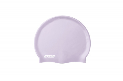 Шапочка для плавания Atemi silicone cap Violet flower TSC1LP сиреневый