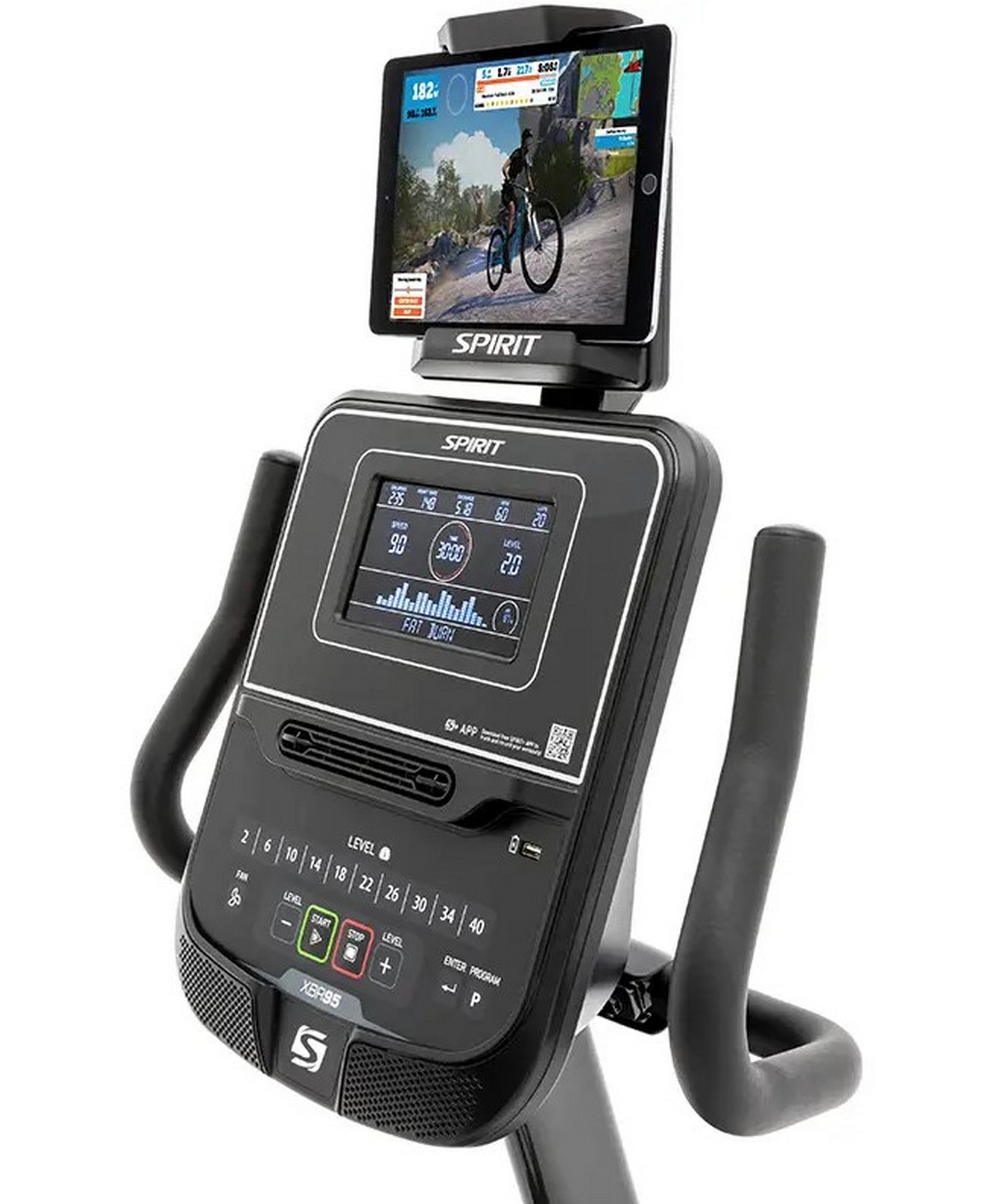 Велотренажер SPIRIT XBR95 Black