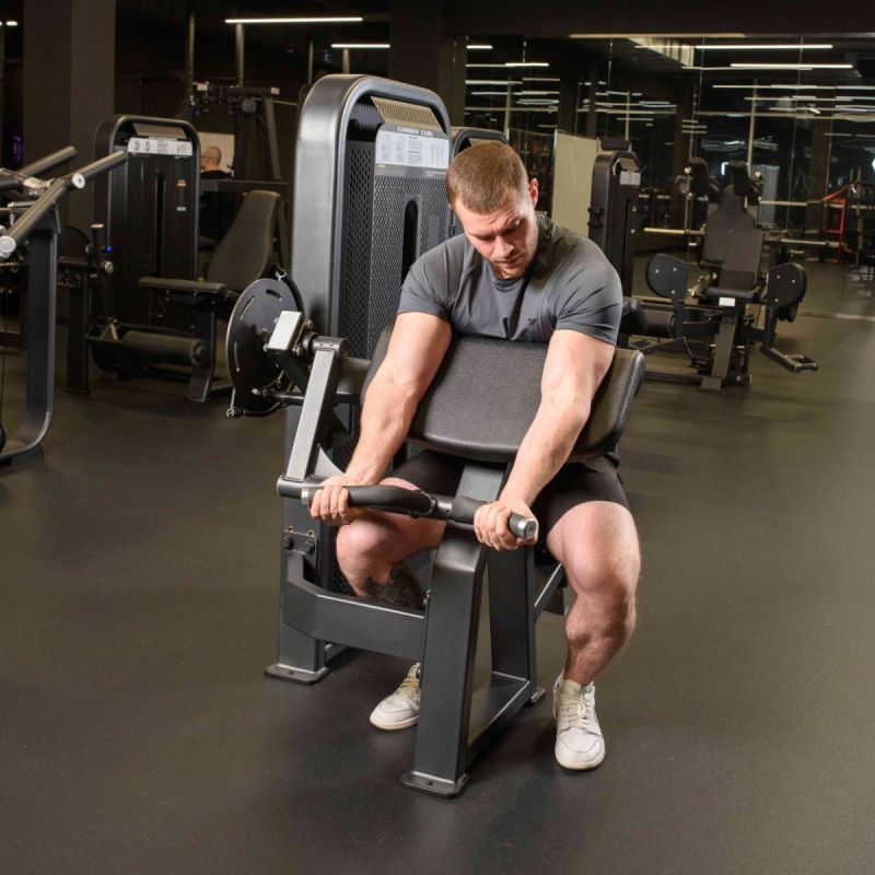 Бицепс-машина сидя DHZ U3030D (E5030) | Premium Fitness