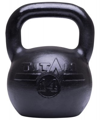 Гиря чугунная 14кг Titan