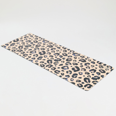 Коврик для йоги 185х68х0,4 см, PU Inex Yoga Mat PUMAT-LEO38 леопардовая пудра