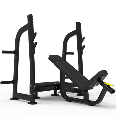Олимпийская скамья с положительным наклоном для жима Impulse ITF8203 | Premium Fitness