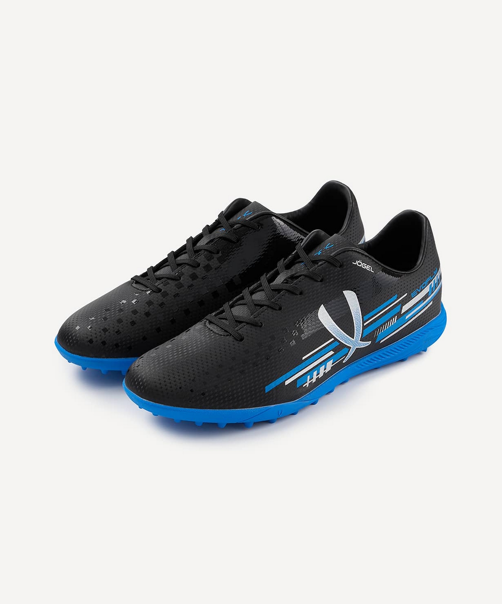 Бутсы многошиповые Jogel Evofly TF Talant Black\blue