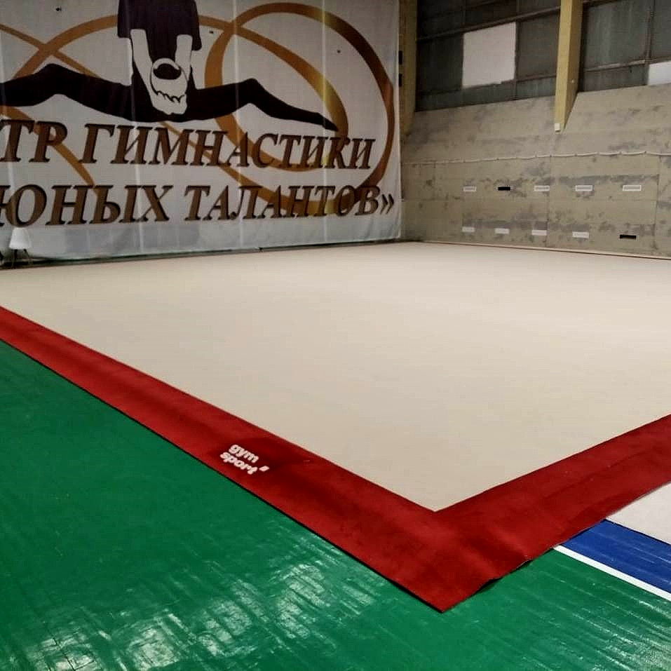 Ковер гимнастический GymSport PROF PREMIUM RED 14Х14