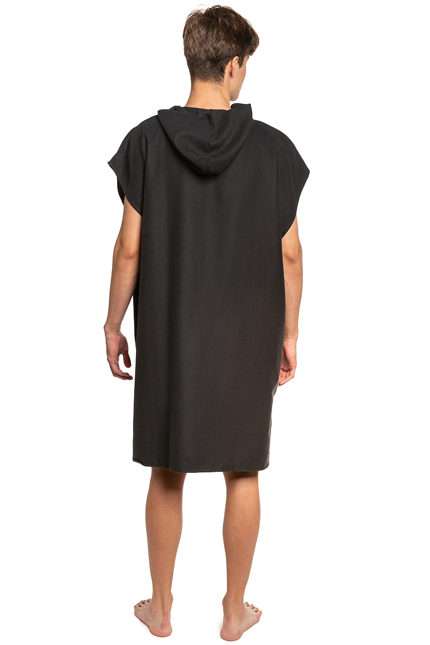 Пончо-полотенце из микрофибры Mad Wave Microfibre poncho towel M0974 01 3 01W черный