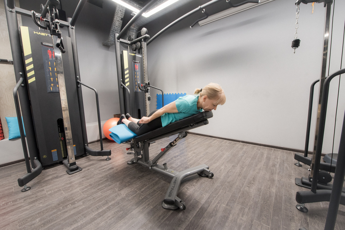 Гиперэкстензия наклонная Hasttings Digger HD010-4 | Premium Fitness