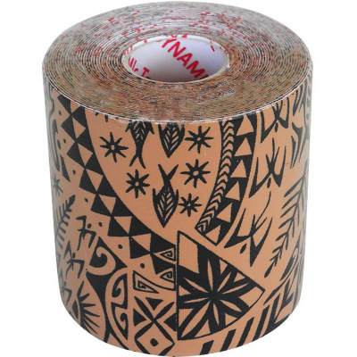 Тейп динамический 500x7,5 см Dynamic Tape DT75TT-4 телесно-черный