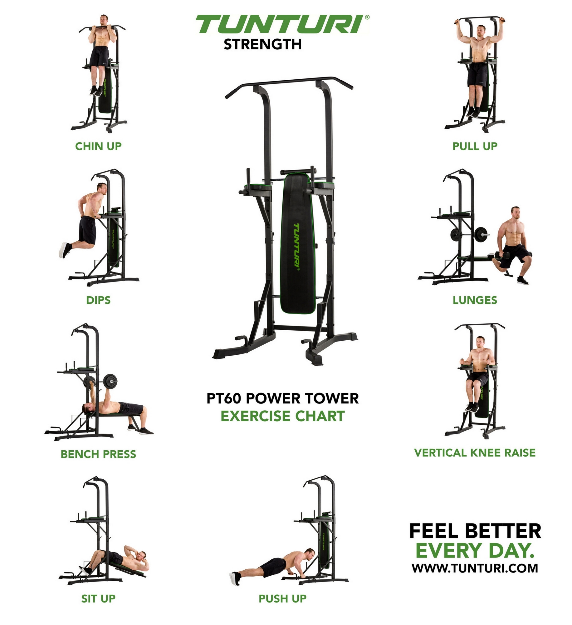 Силовая стойка Tunturi PT60 17TSPT6000 | Premium Fitness